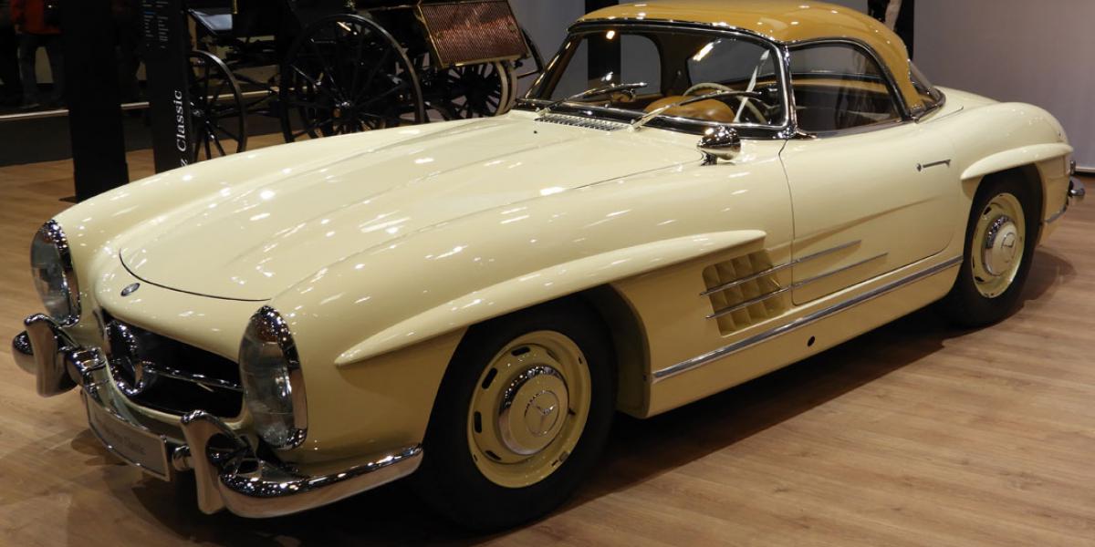 This classic car was produced from 1957 until 1963
