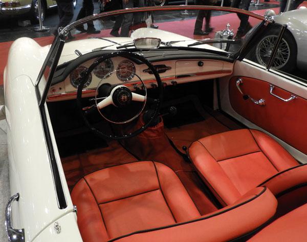 Initially destined for the American market, the Giulietta Spider was a huge success in Europe.