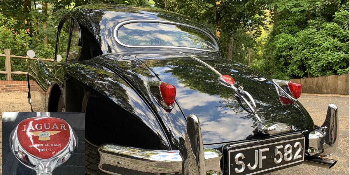 Jaguar XK140 with "Winner Le Mans 1951–3" Badge 