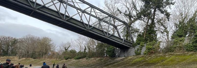 Members Bridge Replica at Brooklands Racing Circuit