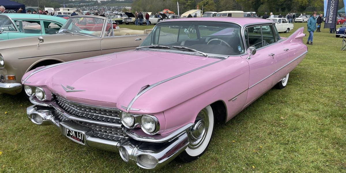 The Iconic, luxurious 1959 Cadillac Flat Top Sedan De Ville