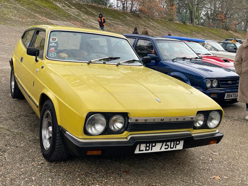 1976 Reliant Scimitar a mere half century under it’s belts with a 2994cc engine