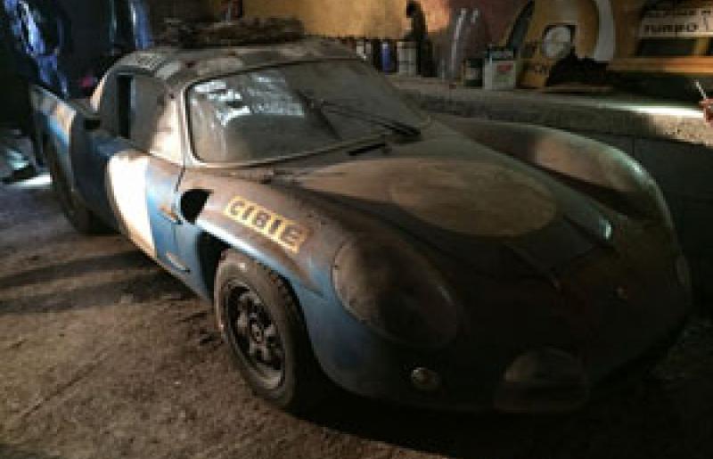 Historic Alpine Le Mans prototype preserved in French shed