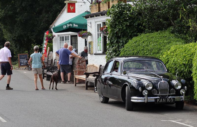 Endeavour Mark 1 Jaguar 2.4 restored
